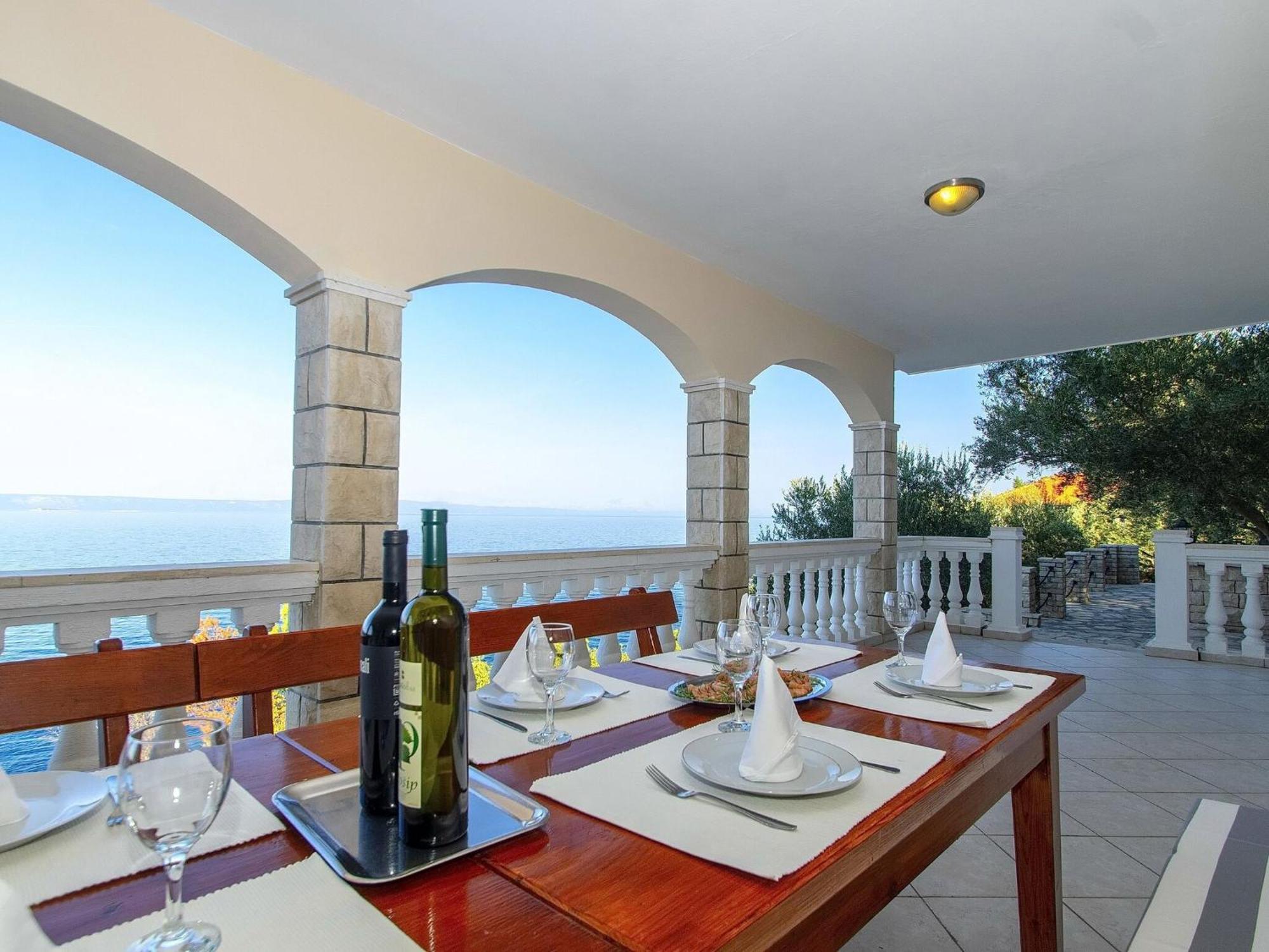 House Green Side Sunset- Four Bedroom House With Pool And Sea View Prigradica Esterno foto