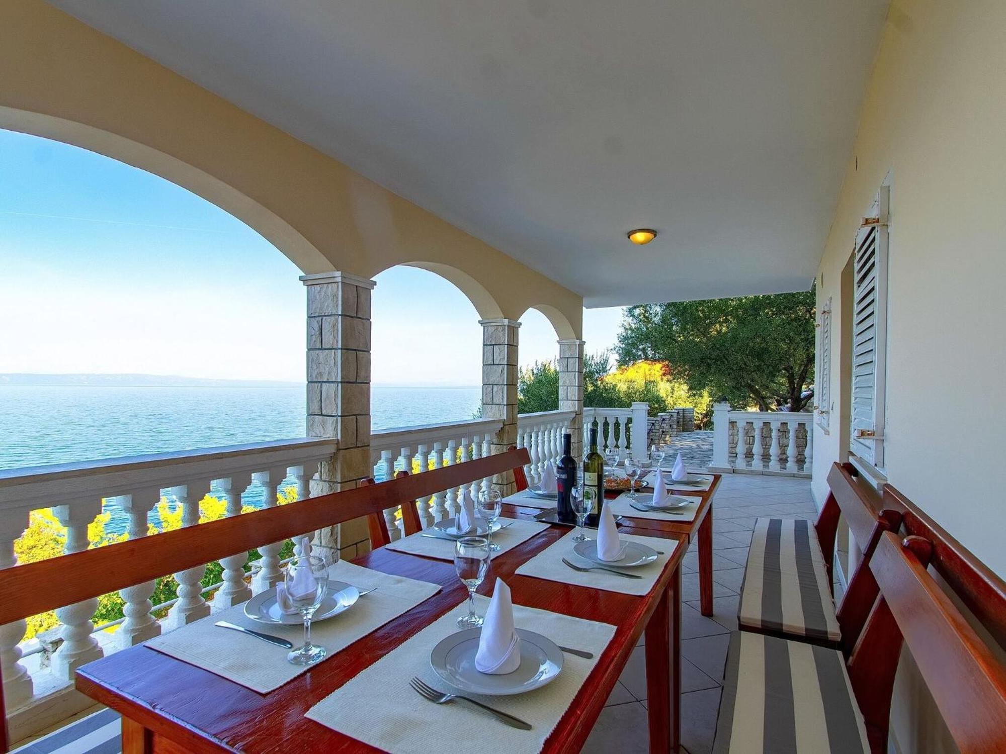 House Green Side Sunset- Four Bedroom House With Pool And Sea View Prigradica Esterno foto