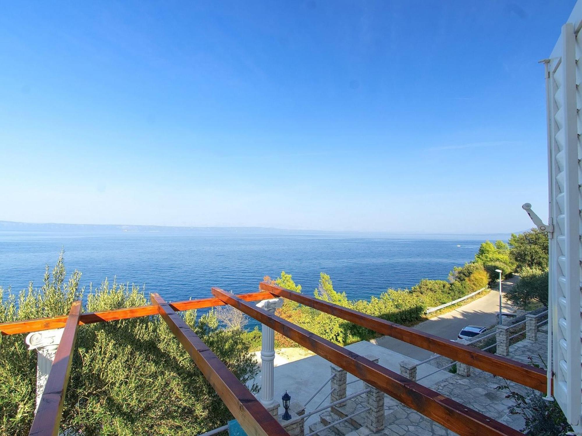 House Green Side Sunset- Four Bedroom House With Pool And Sea View Prigradica Esterno foto