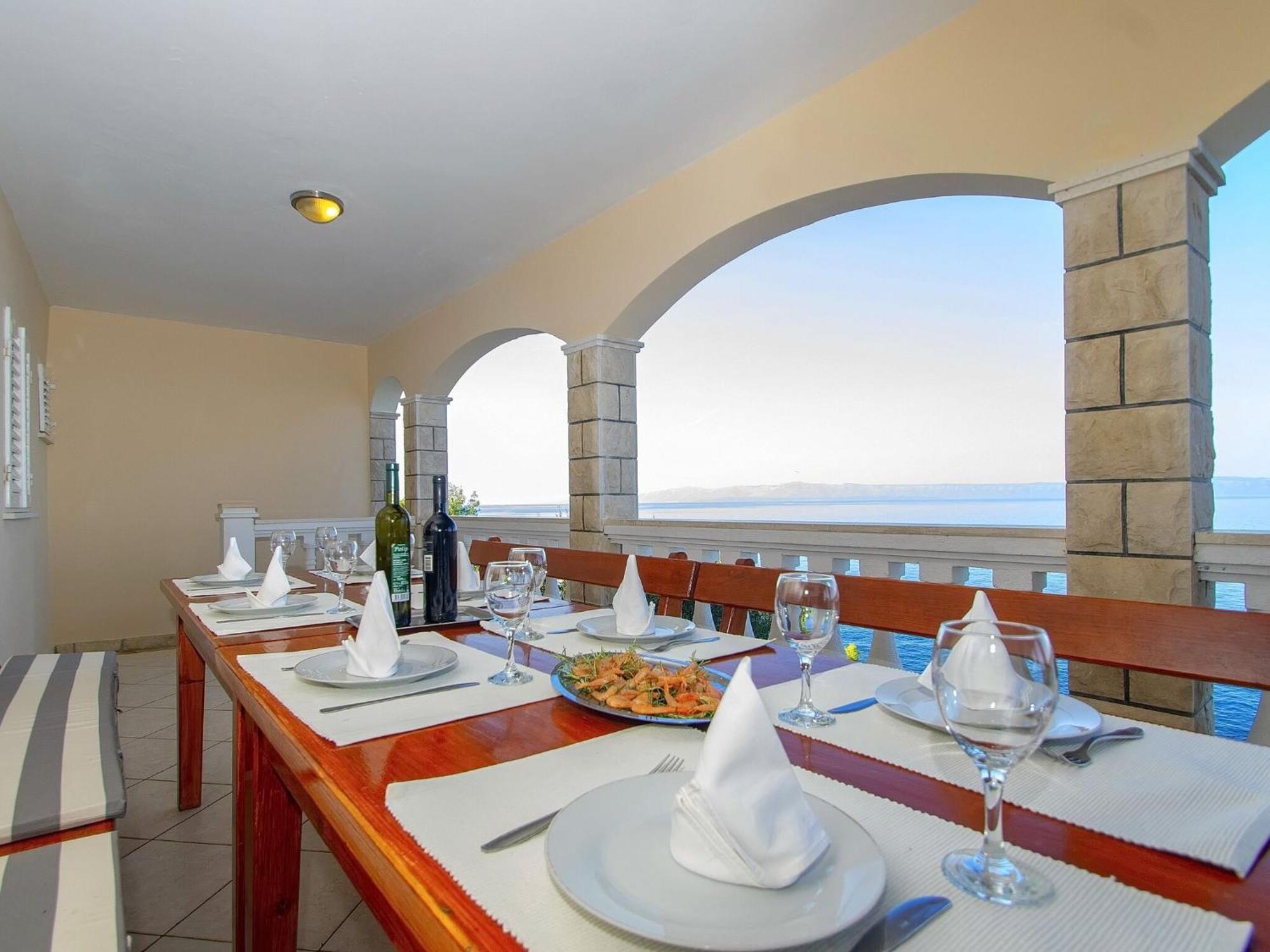 House Green Side Sunset- Four Bedroom House With Pool And Sea View Prigradica Esterno foto